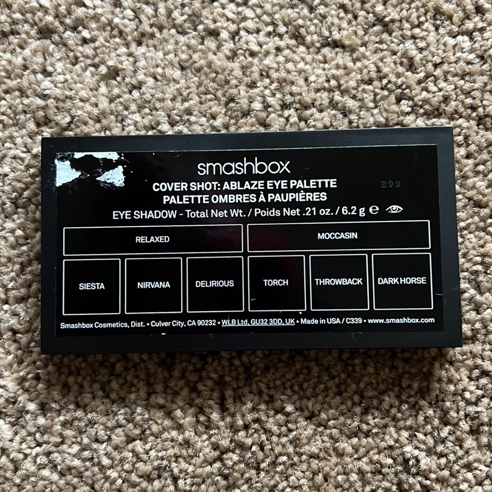 Smashbox Cover Shot: Ablaze Eye Palette - Picture 4 of 4